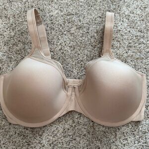 Bali One Smooth U Ultra Light Shaping Underwire Bra Size 38DD